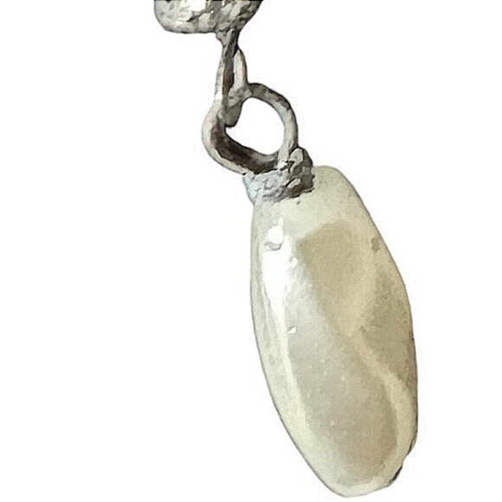 Vintage Dangle Earrings Women Small Silver Excellent Pearl Lever Back 2 Pairs - Picture 8 of 9